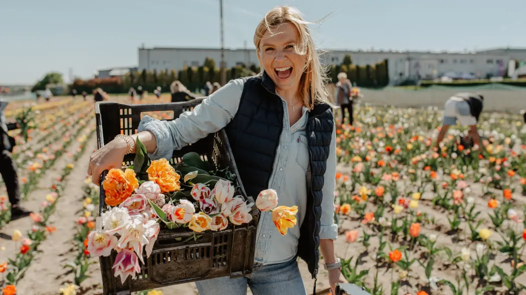 Zerwij swój bukiet z pola w Jutrosinie