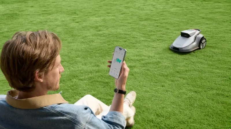 Pełna kontrola nad robotem koszącym z aplikacji z telefonu – gdziekolwiek jesteś
