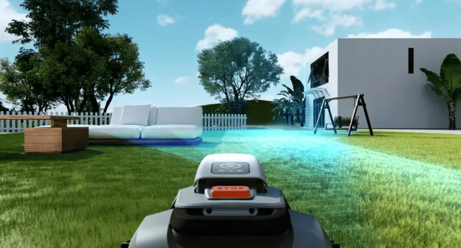 Robot, który widzi Twój ogród. Sam kosi trawnik i nie potrzebuje kabli, RTK, ani sygnału GPS