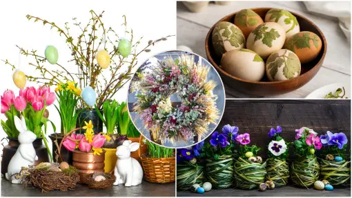 Wielkanoc 2026. Najpiękniejsze dekoracje: wieńce, inspiracje na stół i ozdoby z roślin
