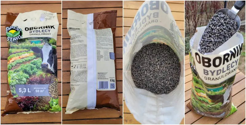 Obornik bydlęcy granulowany