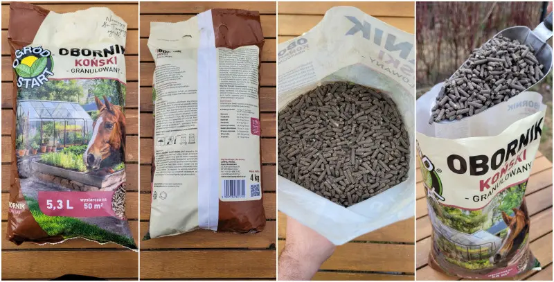 Obornik koński granulowany