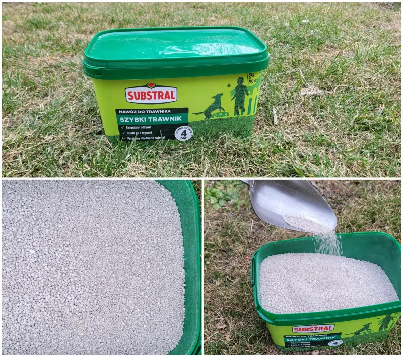Nawóz szybki trawnik - wiaderko 5 kg