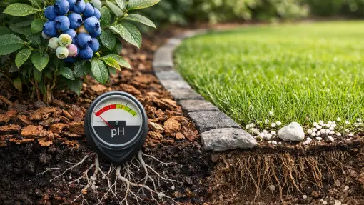 Borówka słabo rośnie obok trawnika? Powód zaskoczy wielu ogrodników