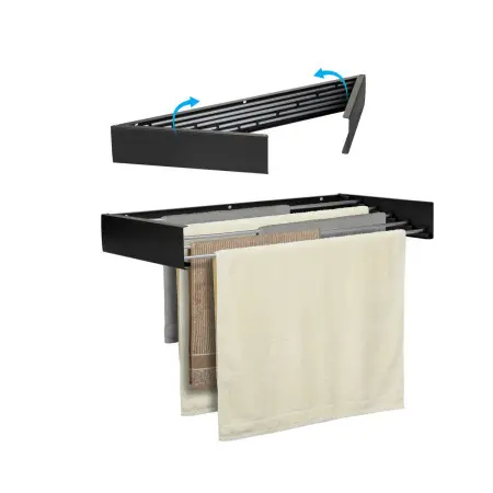 Naścienny wieszak na pranie