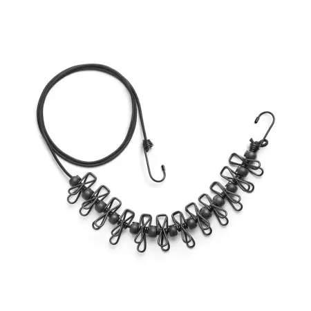 Elastyczna linka na pranie z klamerkami