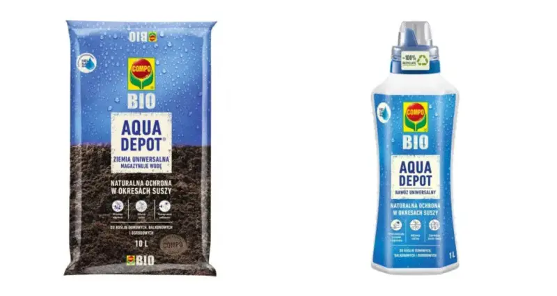 COMPO BIO AQUA DEPOT – rewolucja w gospodarowaniu wodą w uprawie roślin