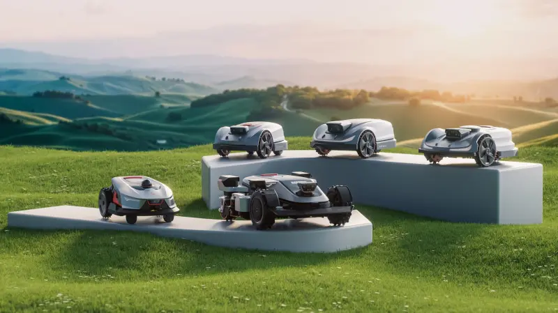 Pokaz nowej linii  autonomicznych kosiarek Sunseeker Robotics