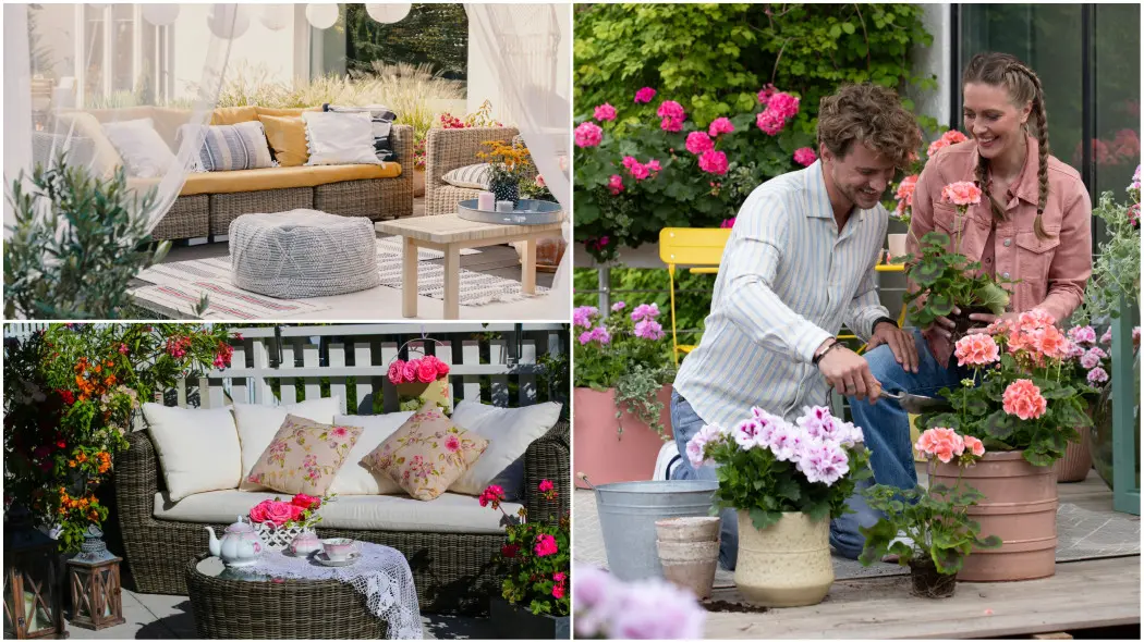 Balkon jak z Pinteresta bez wielkich wydatków? Zobacz, jakie kwiaty dadzą efekt „wow”