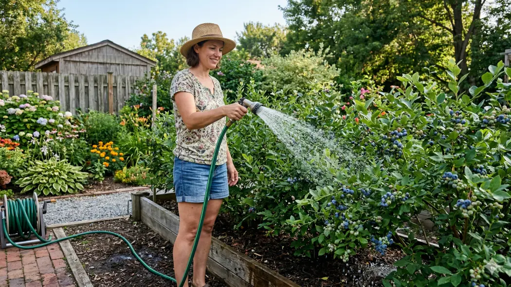 Podlewasz borówkę wodą z kranu? Lepiej szybko przestań i to przeczytaj