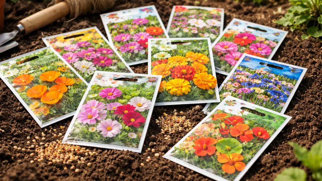 Te kwiaty wysiej do gruntu przed sezonem. Wzejdą szybko i zrobią efekt bez długiego czekania