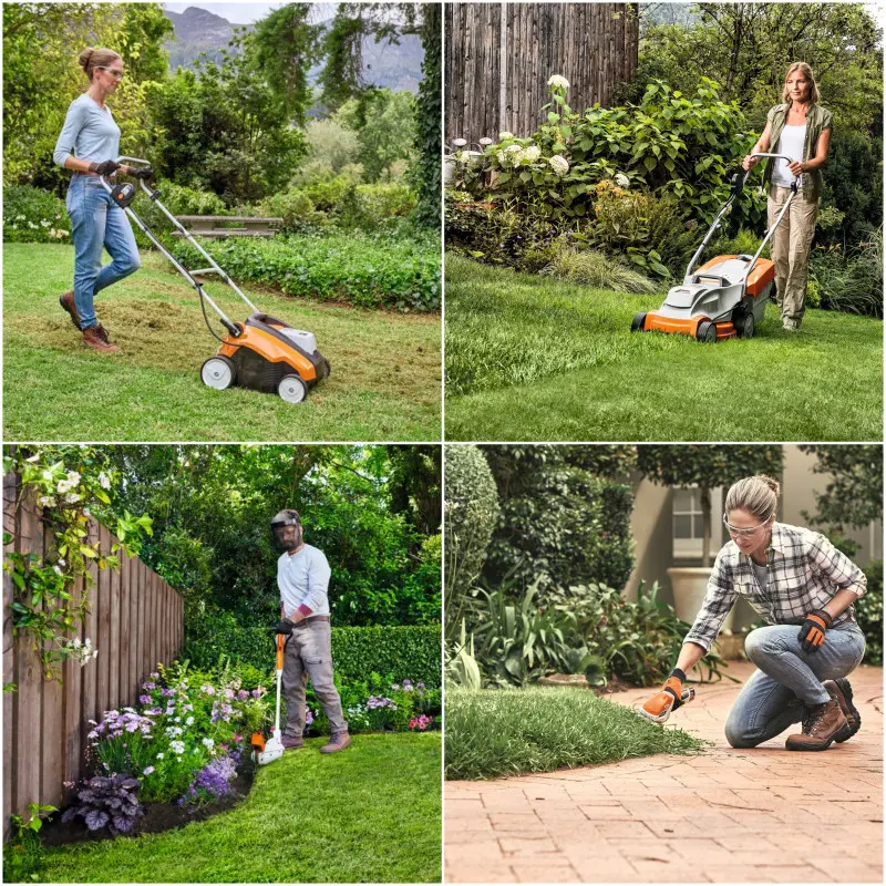 Wiosenna pielęgnacja trawnika z urządzeniami STIHL