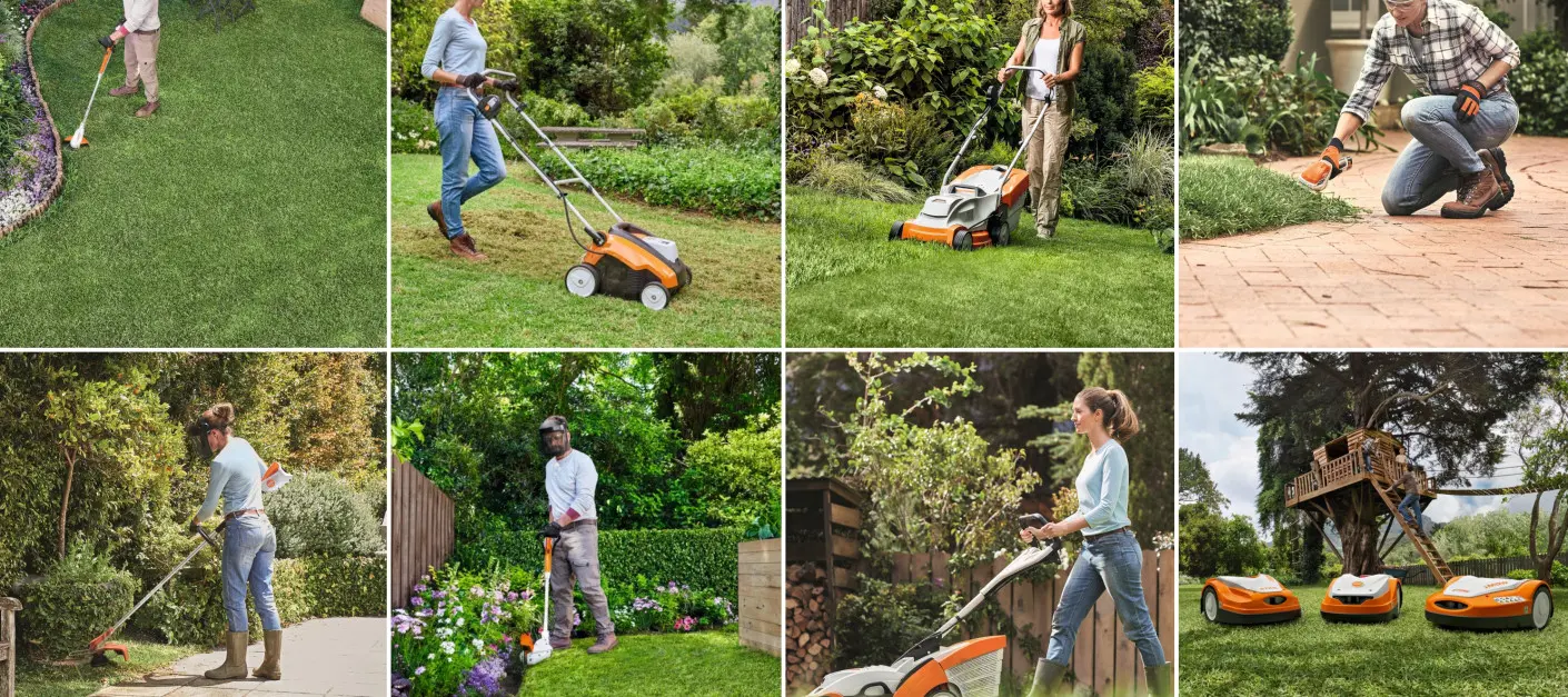 Wiosenna pielęgnacja trawnika z urządzeniami STIHL