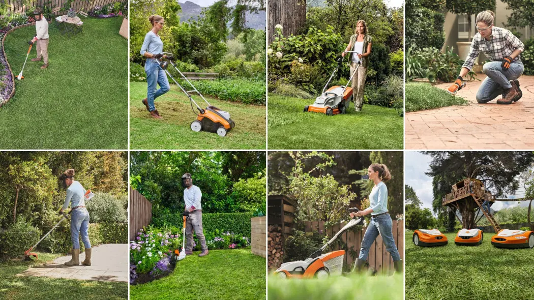 Wiosenna pielęgnacja trawnika z urządzeniami STIHL