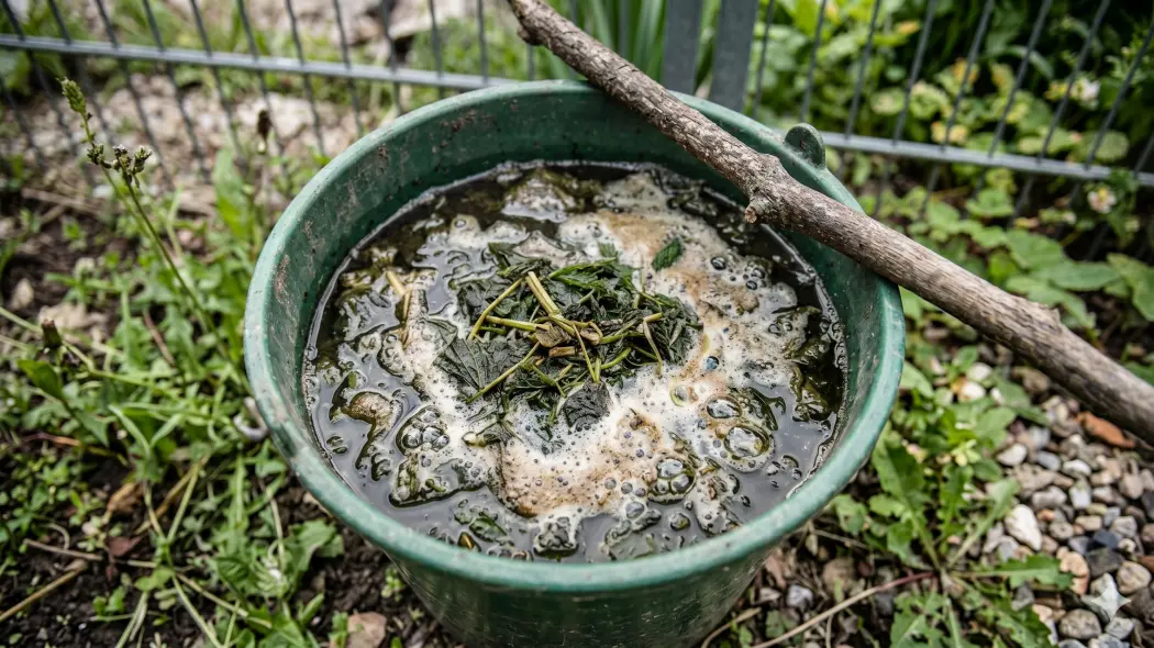 Wiosenny nawóz z ogrodu
