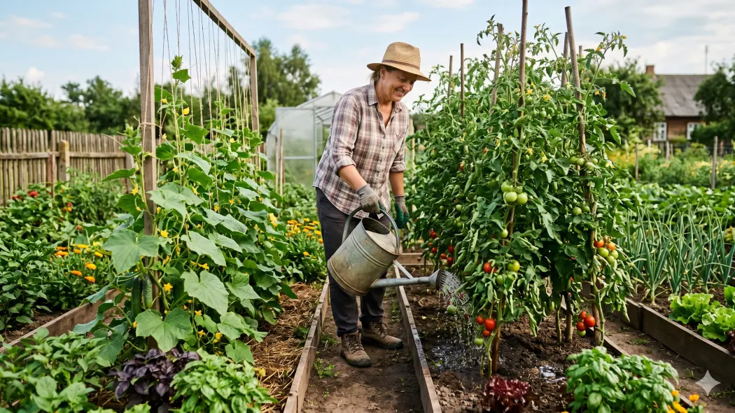 Wystarczy 10 g i woda. Tak ogrodnicy wzmacniają uprawę warzyw