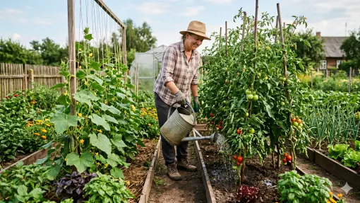 Zapomnij o drogich odżywkach. Ta mikstura za grosze sprawi, że pomidory i ogórki obrodzą