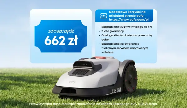 Robot koszący eufy C15