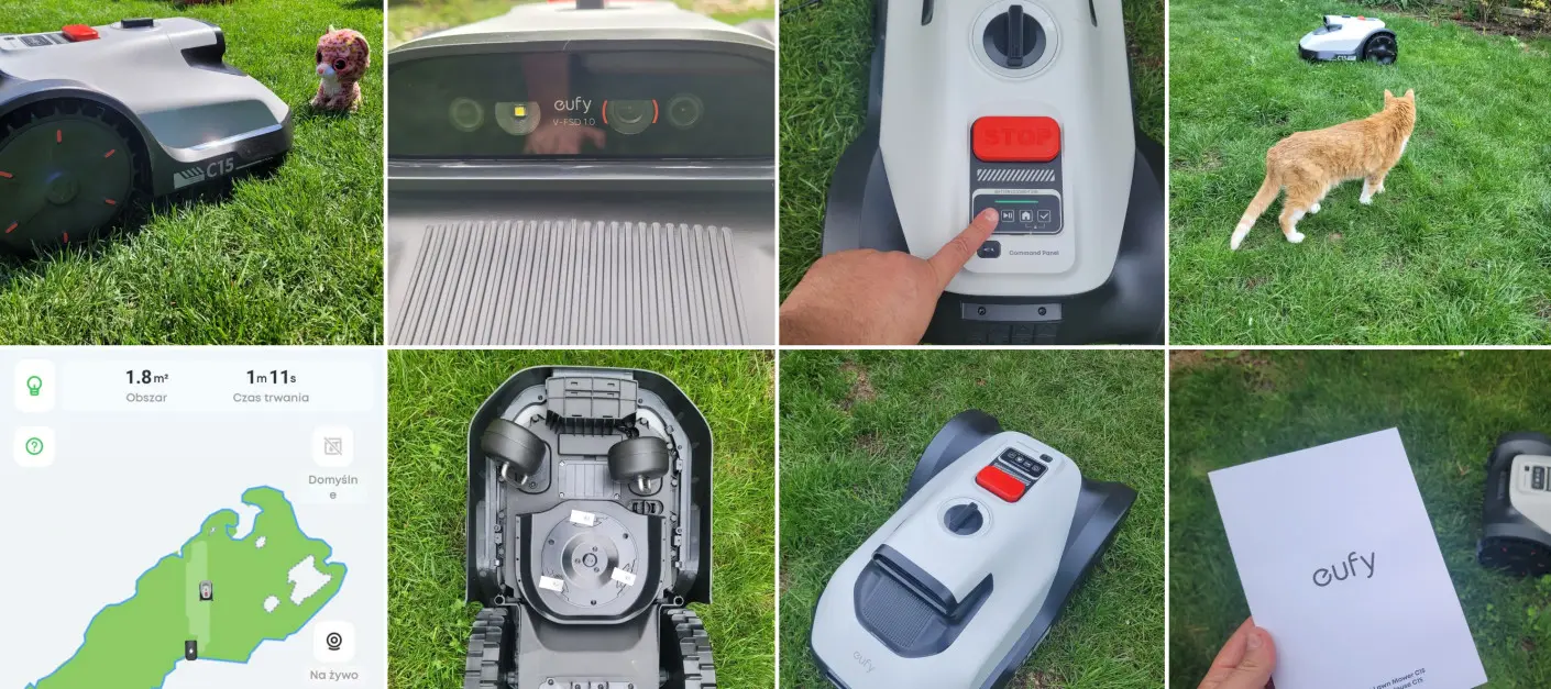 Robot koszący eufy C15 – opinia, test i pierwsze wrażenia