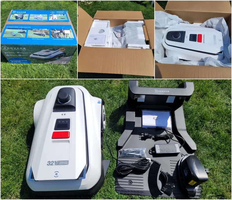 Unpacking - rozpakowywanie robota koszącego GOAT A1600 LIDAR PRO