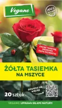 Żółte tasiemki na mszyce