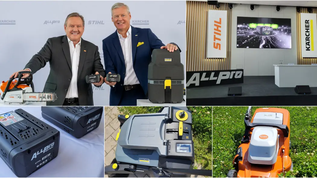 ALLPRO – jeden system, dwie wielkie marki. Stihli Kärcher łączą siły