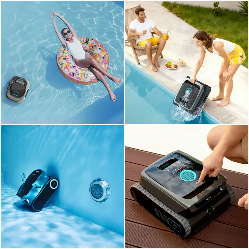 Roboty Aiper Scuba – inteligentne czyszczenie basenów na najwyższym poziomie