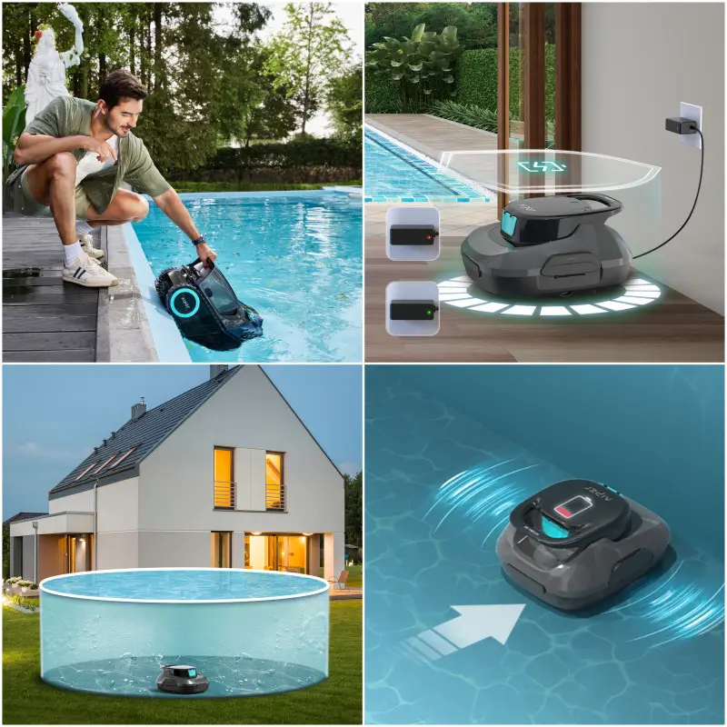 Roboty Aiper Scuba – inteligentne czyszczenie basenów na najwyższym poziomie