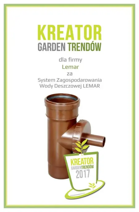Za swoją innowacyjność produkt otrzymał prestiżową nagrodę Kreator Garden Trendów 2017