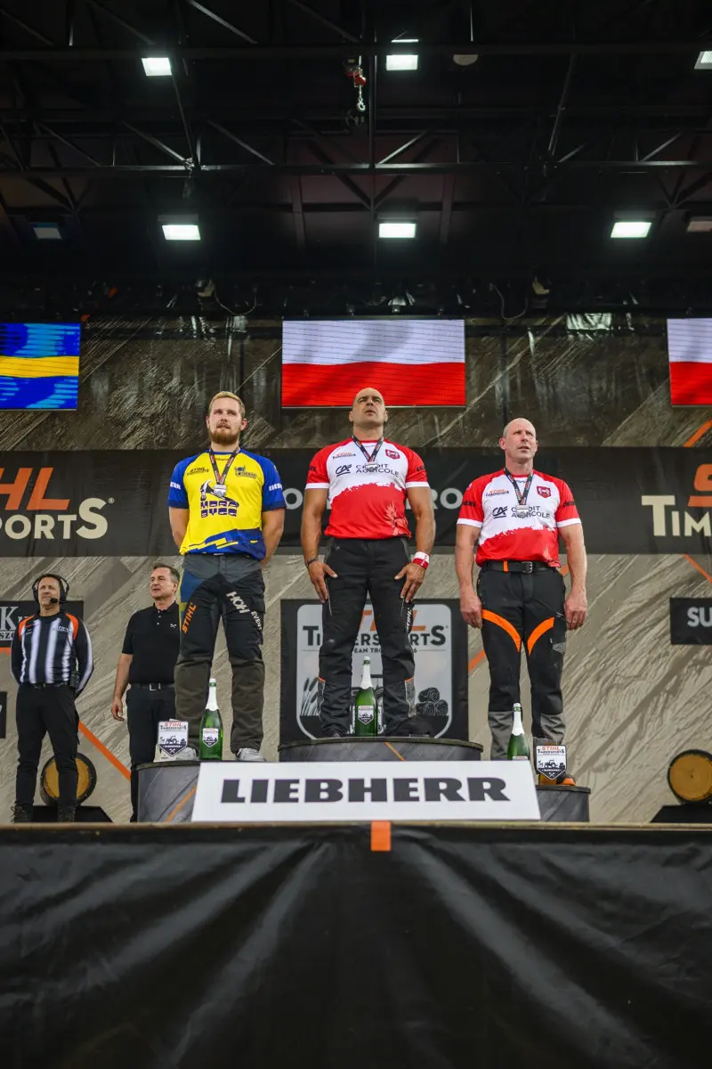 Podium European Trophy od lewej - Emil Hansson Michał Dubicki Jacek Groenwald.JPG