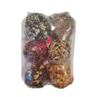 Pokarm dla ptak&oacute;w - kule tłuszczowe ''Ptasie Bistro''- 6 szt