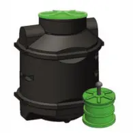 Kompostownik Wodny Bio Easy Flow WIRO &ndash; 850 l | Haba