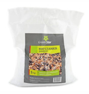 Pokarm Dla Ptak&oacute;w, mieszanka ziaren &ndash; 5 kg | Green Star