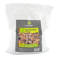 Pokarm Dla Ptak&oacute;w, mieszanka ziaren &ndash; 5 kg | Green Star