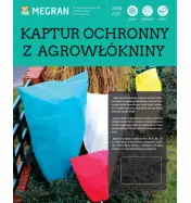 Kaptur ochronny biały &ndash; 80 cm x 120 cm &ndash; 2 szt. | Megran