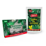Zestaw Ziemi&oacute;rka Stoper Vegano - 2,5 mln nicieni + Ziemi&oacute;rStop Lep Na Ziemi&oacute;rki 12 szt Vegano