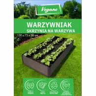 Warzywniak Woodlook Brązowy Vegano